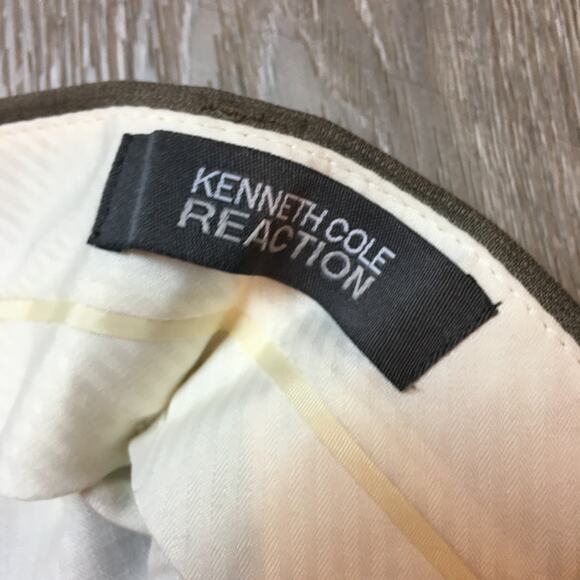 Men's Kenneth Cole Reaction 33x30 wool blend Dress pants - Picture 3 of 8